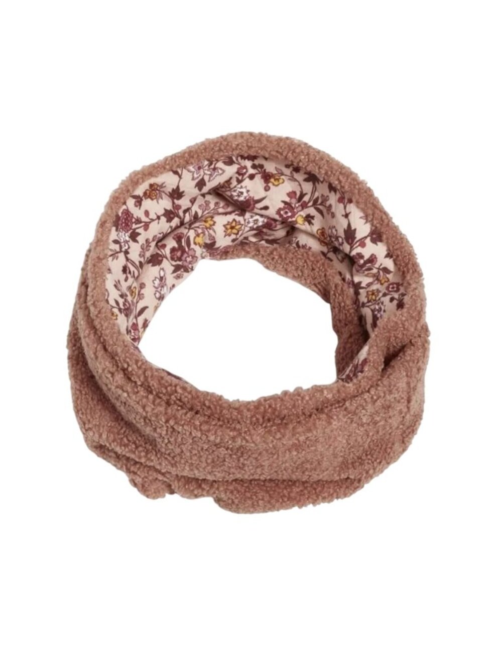 VERA BRADLEY Blush Fig Teddy Fleece Logo Scarf NEW with tags